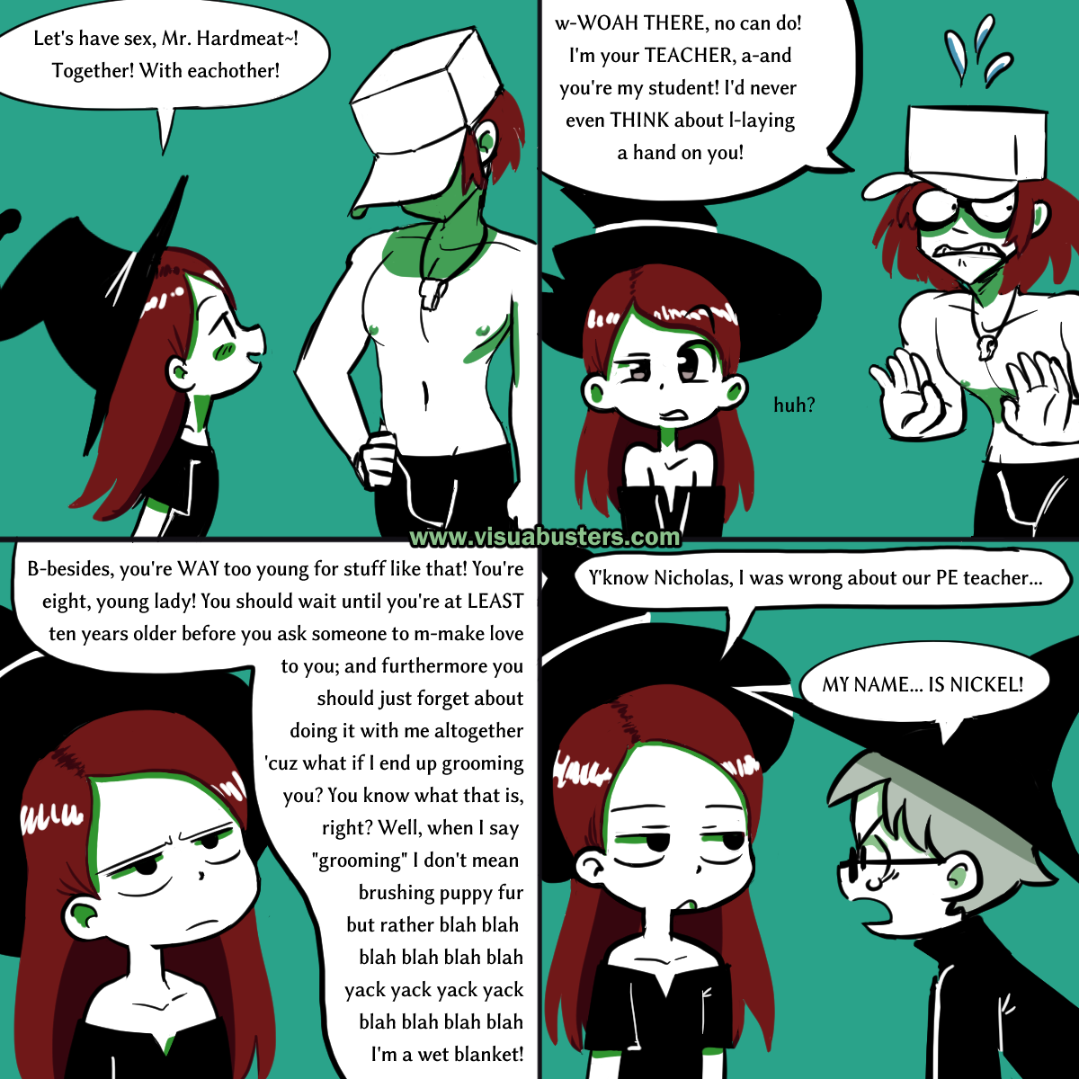 wet blanket VISUABUSTERS